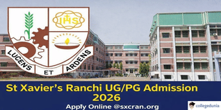 St Xavier’s Ranchi Begins UG/PG Admission 2026 @sxcran.org; Check Details Here